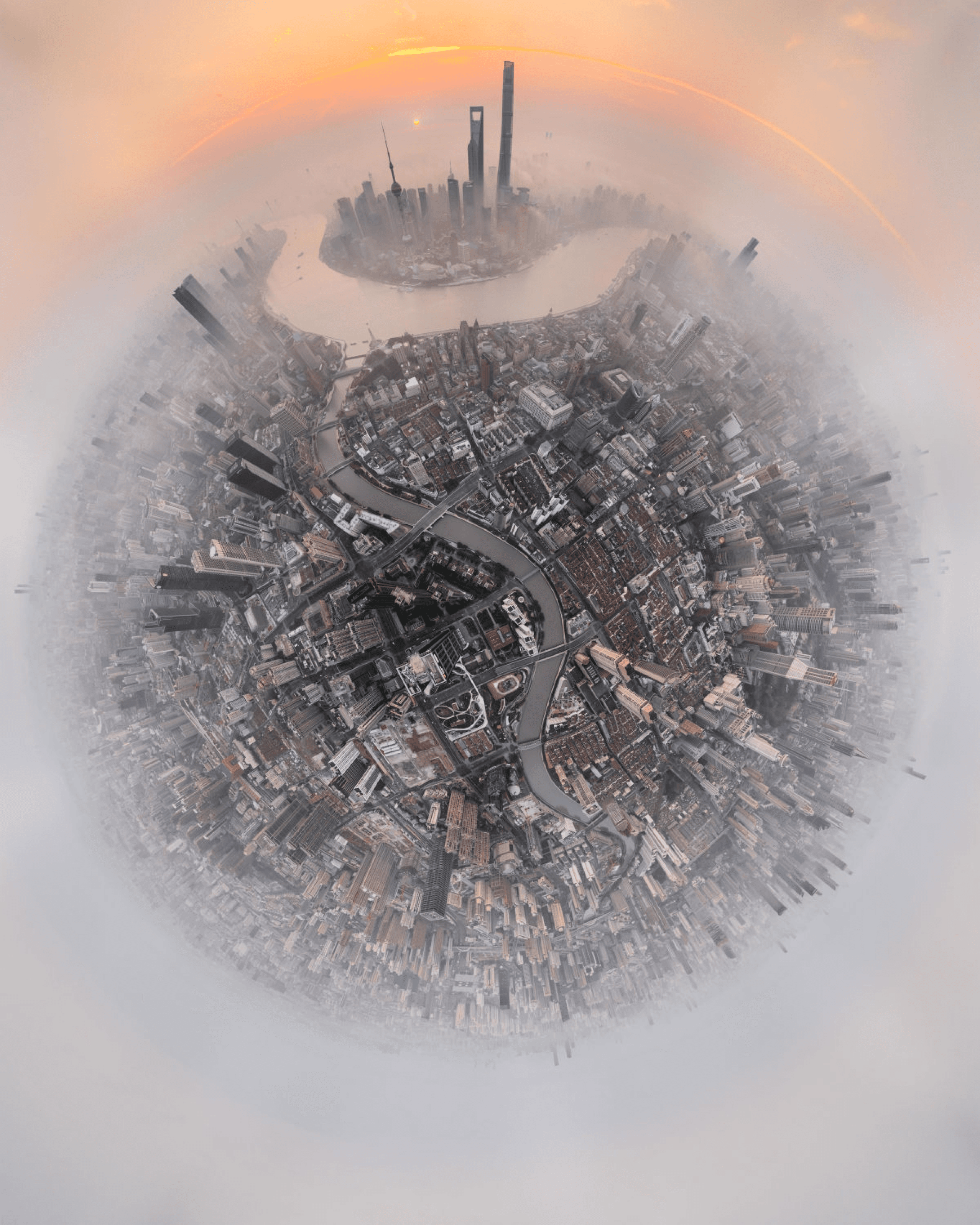 Aerial view captured by ATINUM remote sensing