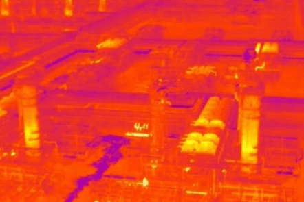 Aramco Sheyba Plant Drone Inspection